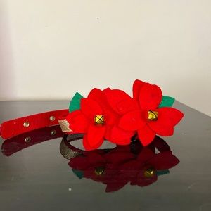 Christmas dog collar